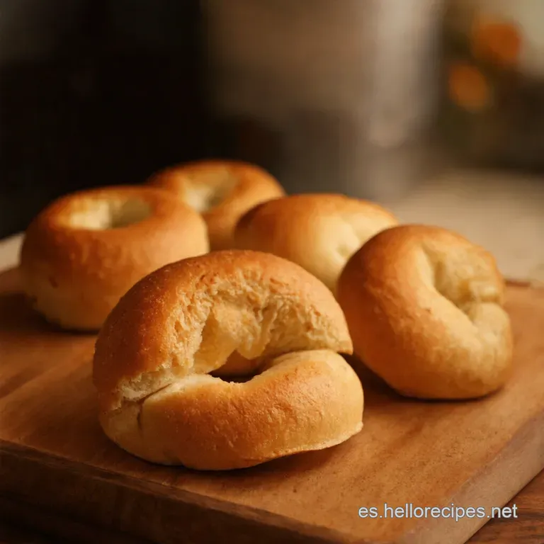 Bagels Caseros Crujientes Por Fuera Suaves Por Dentro presentation
