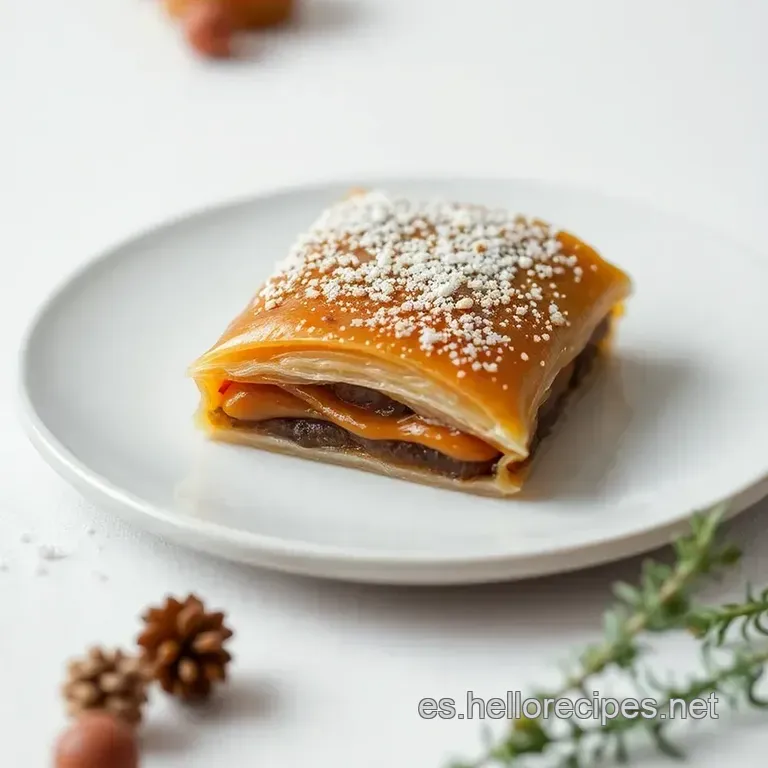 Baklava Casera Perfecta: Un Bocado Del Para&iacute;so presentation