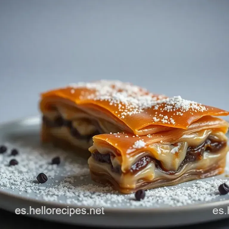 Baklava Casera Perfecta: Un Bocado del Para&iacute;so