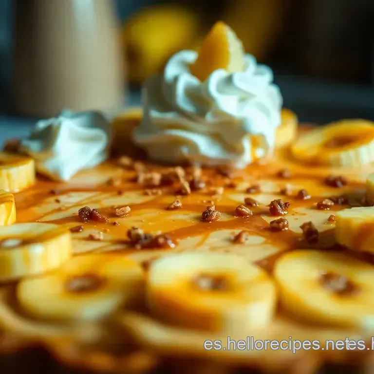 &iexcl;Banoffee Express! Tarta Deliciosa en 20 Minutos