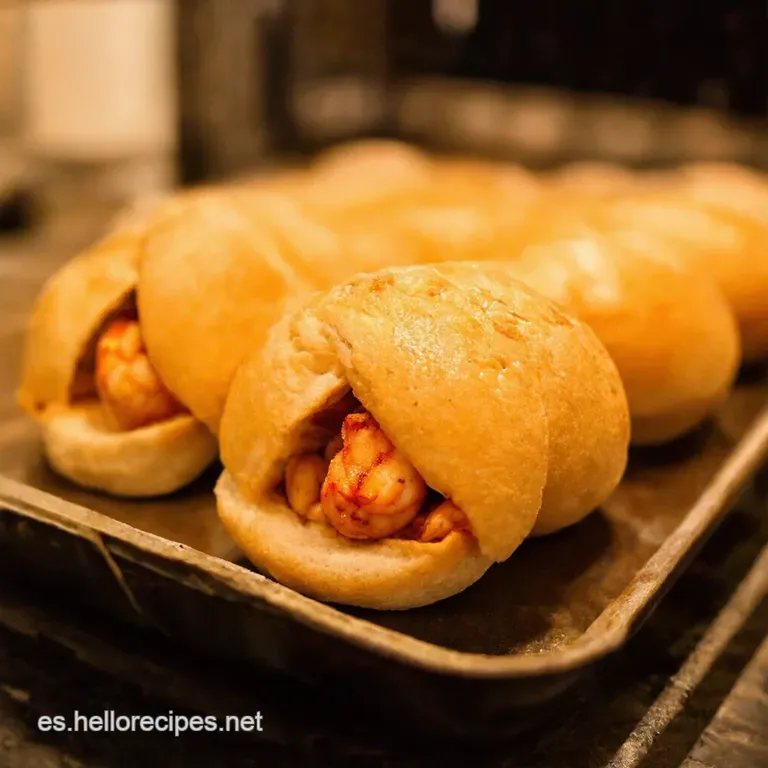 Baos Con Camarones Dinamita presentation