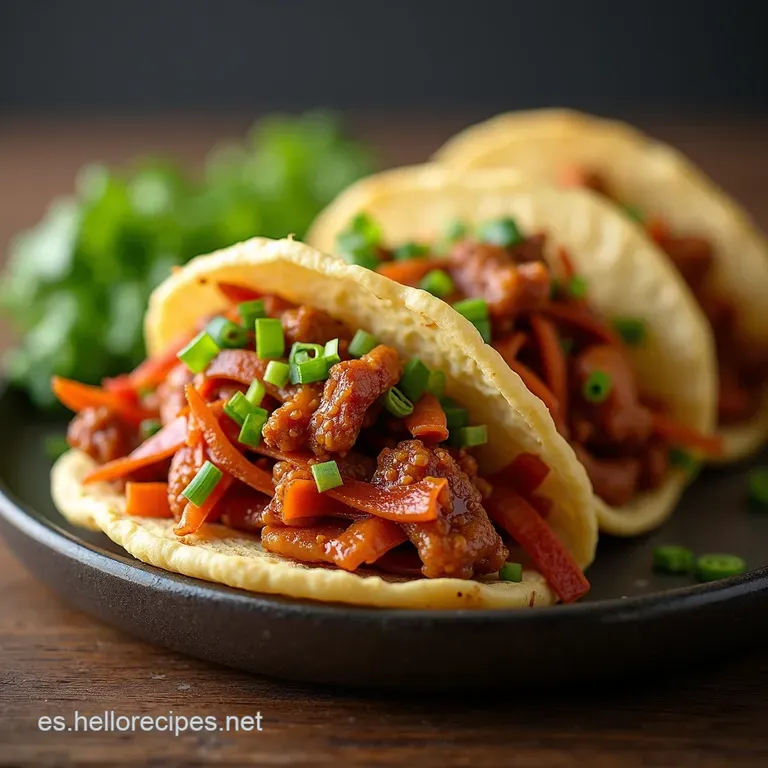 Baos con Chancho Mongoliano Sabor Oriental Criollo