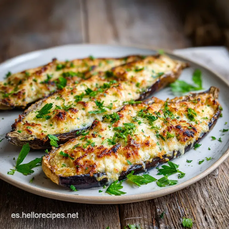 Receta con Berenjena al Horno: Crujiente