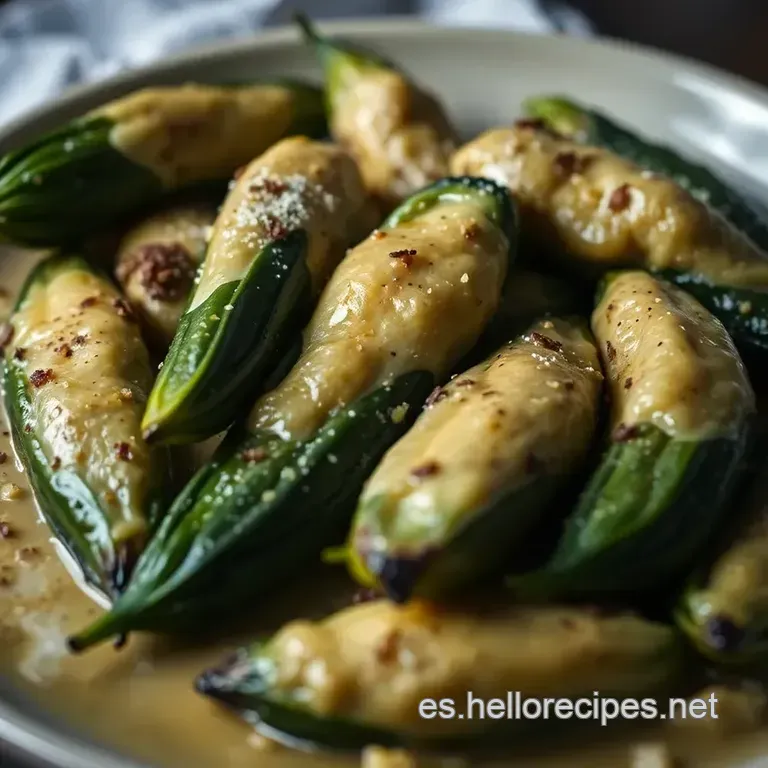 Berenjenas Rellenas a La Espa&ntilde;ola presentation