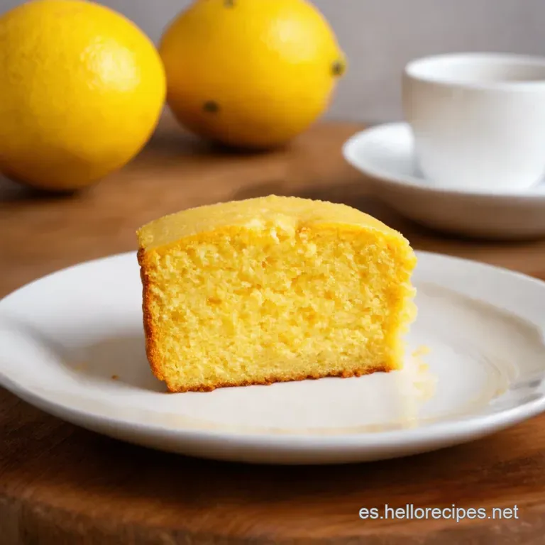 Bizcocho De Lim&oacute;n Cl&aacute;sico Un Rayo De Sol En Cada Bocado presentation