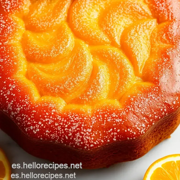 Bizcocho De Naranja Esponjoso: El Cl&aacute;sico De La Abuela presentation