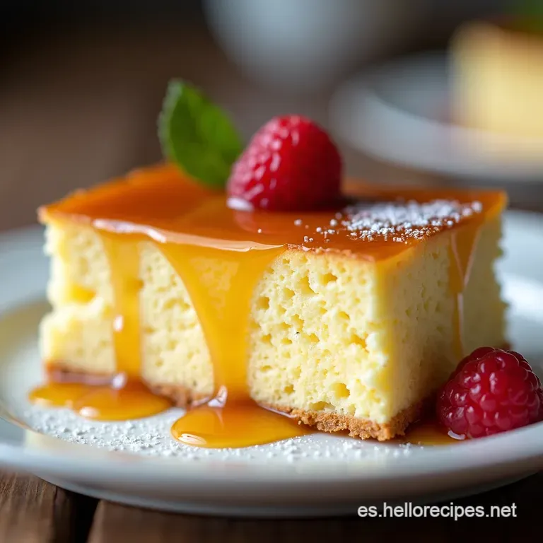 Bizcocho de Tres Leches Tradicional S&uacute;per H&uacute;medo y Jugoso