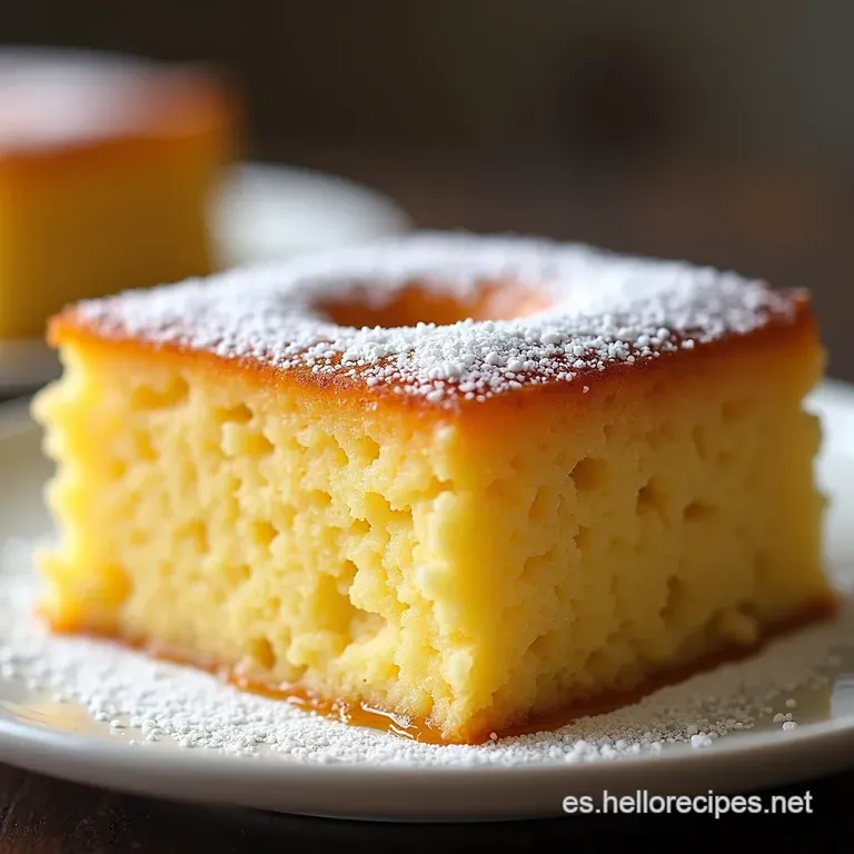 Bizcocho de Vainilla Esponjoso Receta de la Abuela