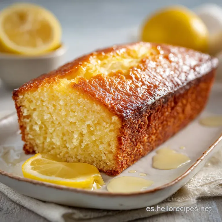 Bizcocho de Yogur Lim&oacute;n Esponjoso