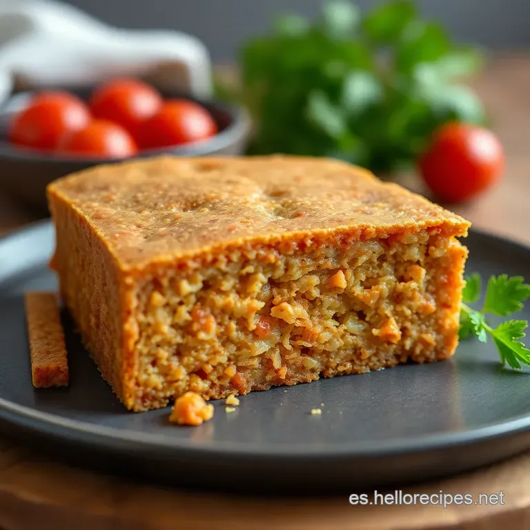 Bizcocho M&aacute;gico De 3 Ingredientes presentation