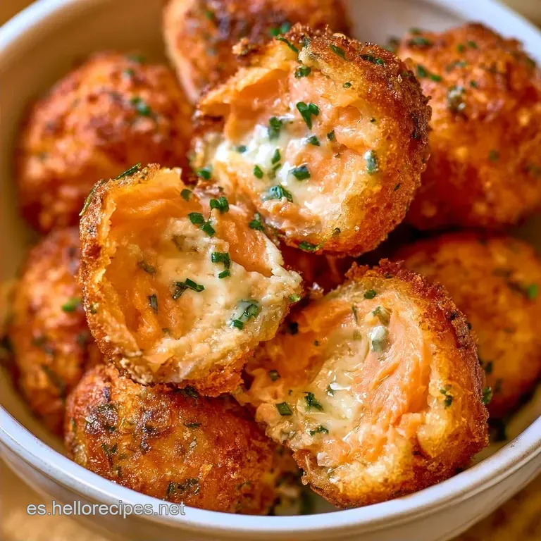 Bombones De Salmón Ahumado Y Queso