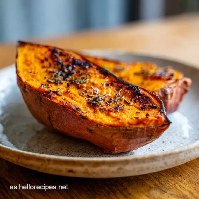 Receta de Boniato Asado al Horno