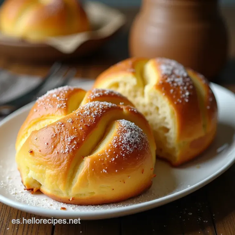Receta El Brioche Trenzado de la Abuela Lujoso y Esponjoso