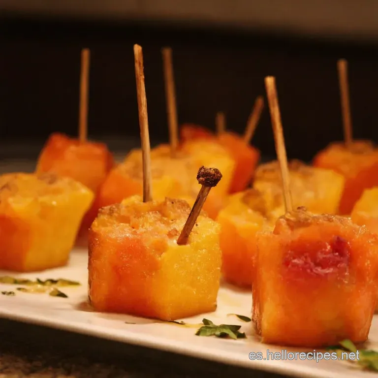 Brochetas De Frutas Arco Iris Un Bocado De Alegr&iacute;a Saludable presentation