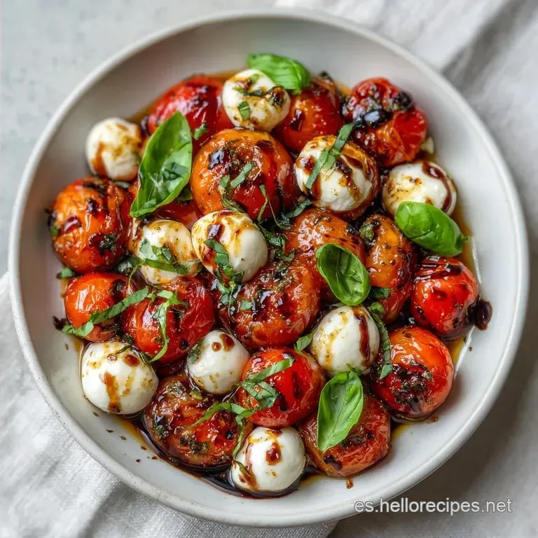 Brochetas De Tomate Cherry y Mozzarella: Frescas y Ligeras