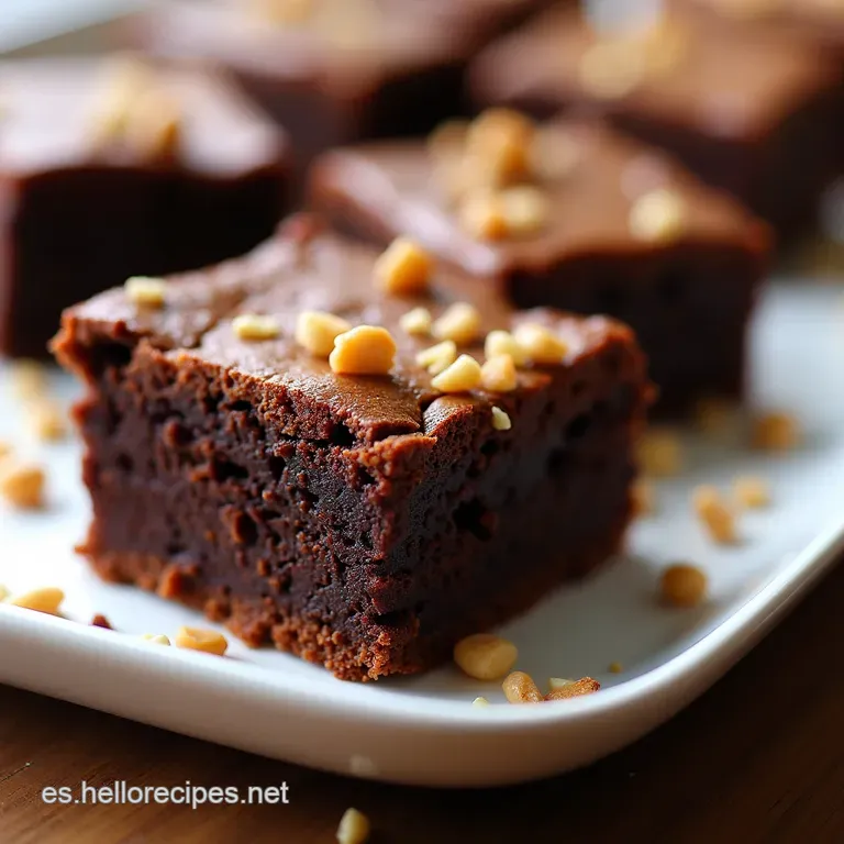 Brownies de Chocolate Intensos El Pecado M&aacute;s Delicioso