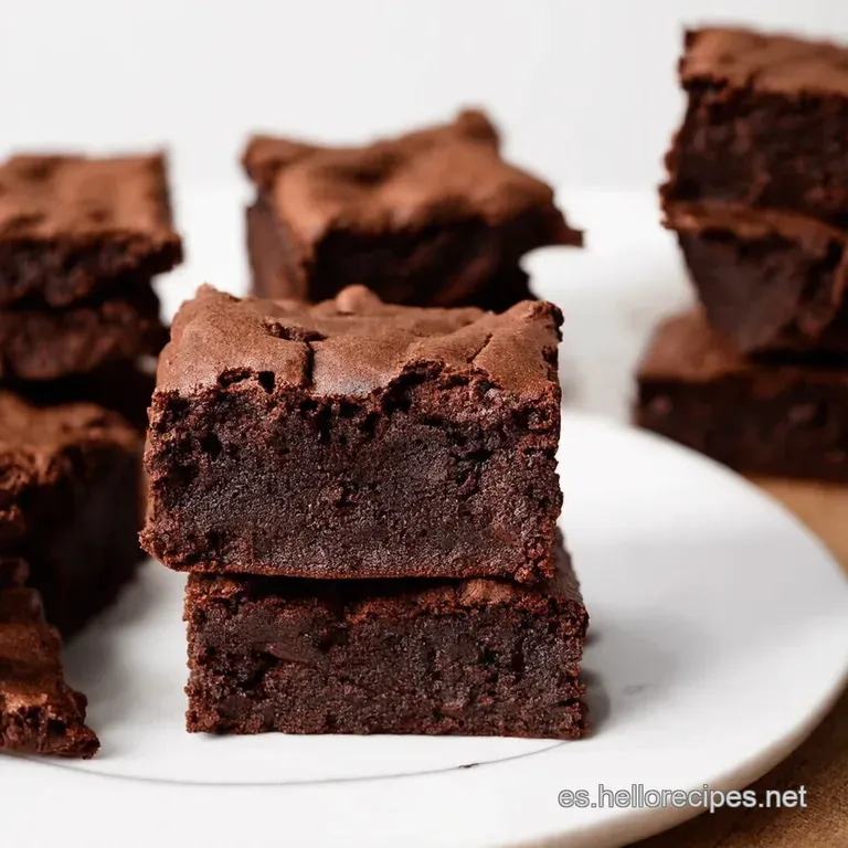 Brownies Melcochudos de Chocolate Intenso El Secreto de la Abuela