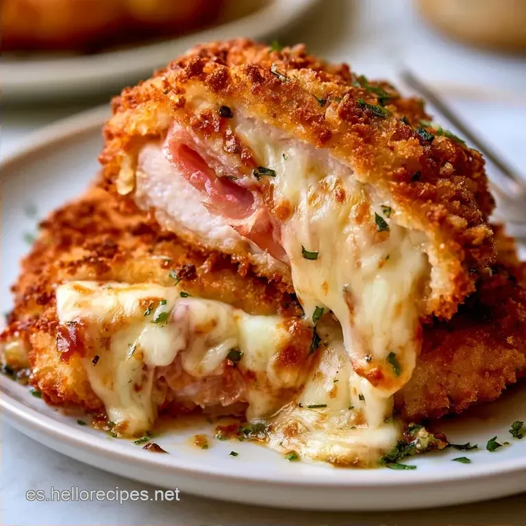 Cachopo de Ternera Asturiano Auténtico con Jamón y Queso