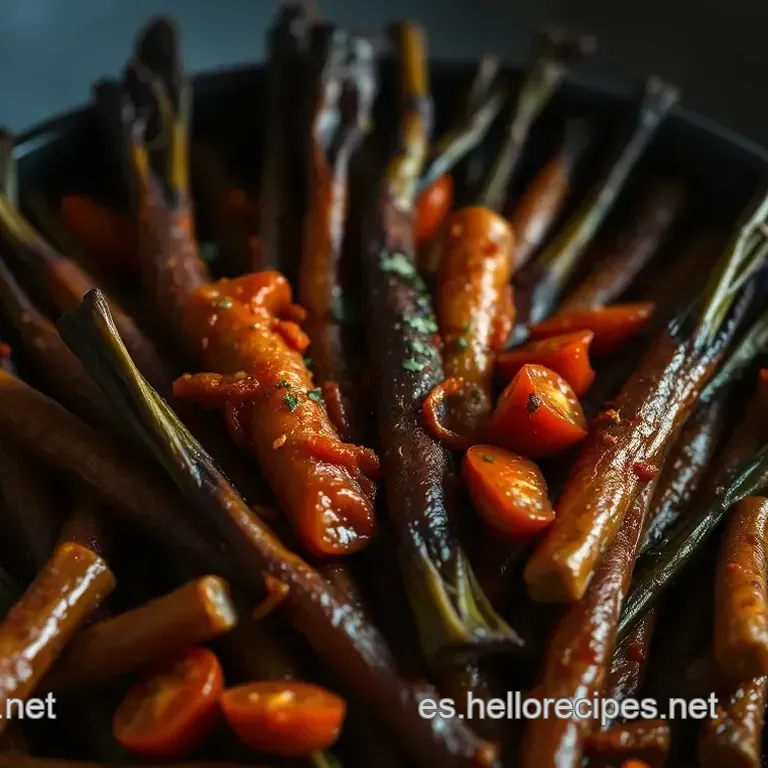 Cal&ccedil;ots al Horno con Salsa Romesco Aut&eacute;ntica