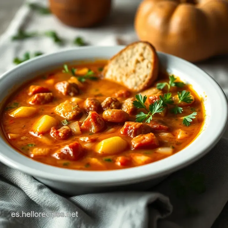 Caldo Gallego Aut&eacute;ntico presentation