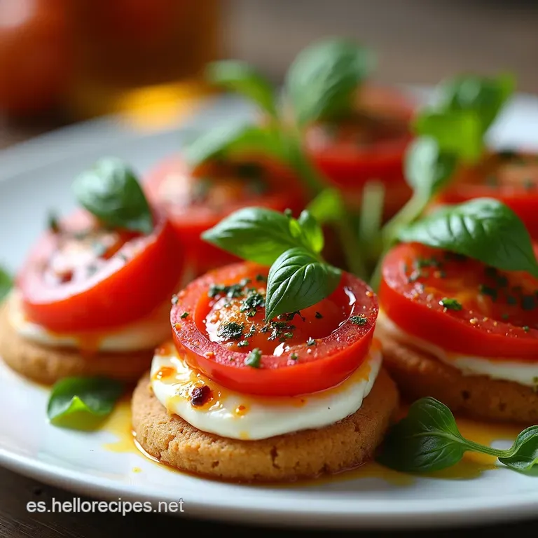 Caprese Picante Un Cl&aacute;sico Italiano con un Toque Espa&ntilde;ol