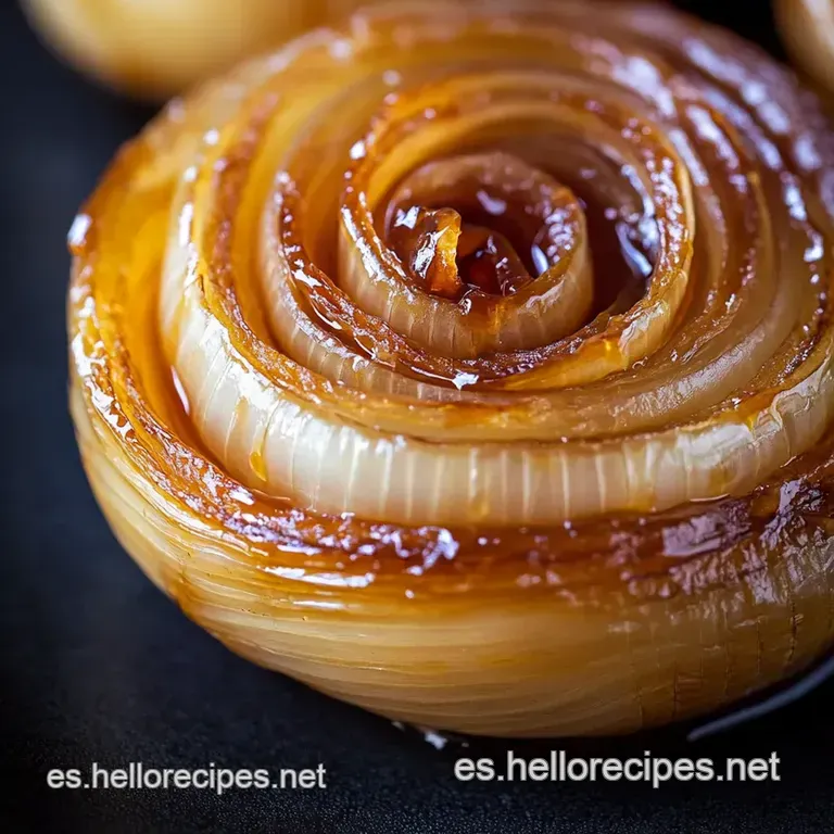 Cebollas Caramelizadas Con Un Toque De Jerez presentation