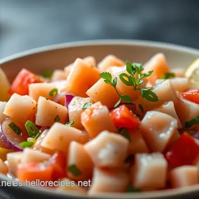 Ceviche Cl&aacute;sico Peruano