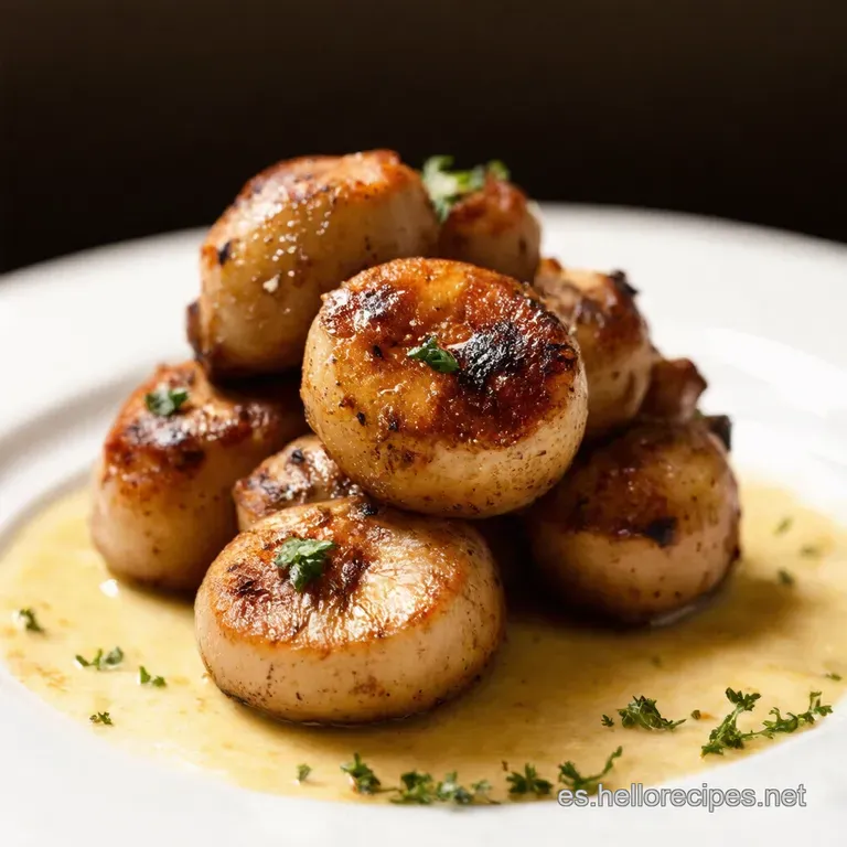 Champi&ntilde;ones a la Parrilla con Ajo y Perejil