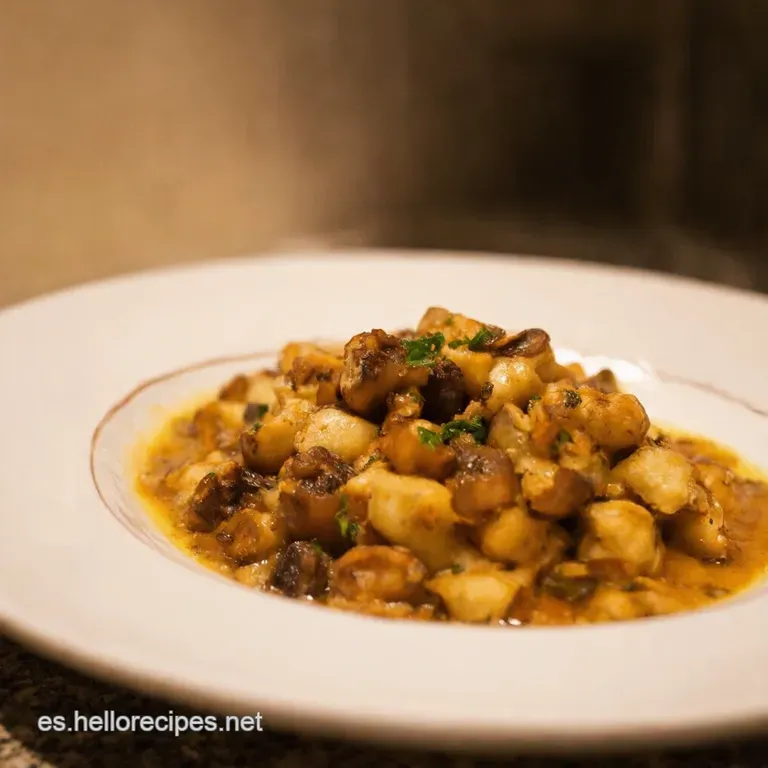 Champi&ntilde;ones Al Ajillo Con Un Toque De Jerez presentation