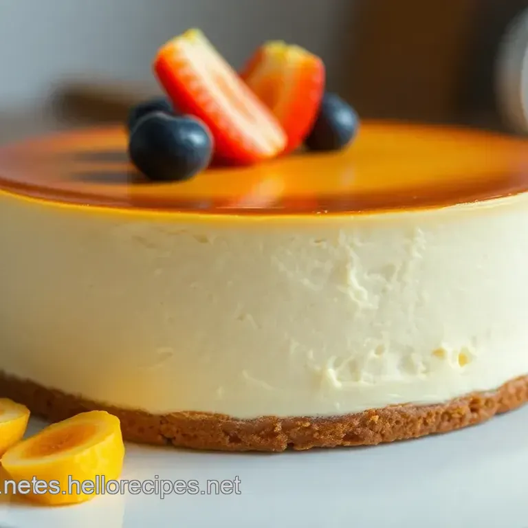 Cheesecake Cremoso al Estilo de la Abuela con Toque de Lim&oacute;n