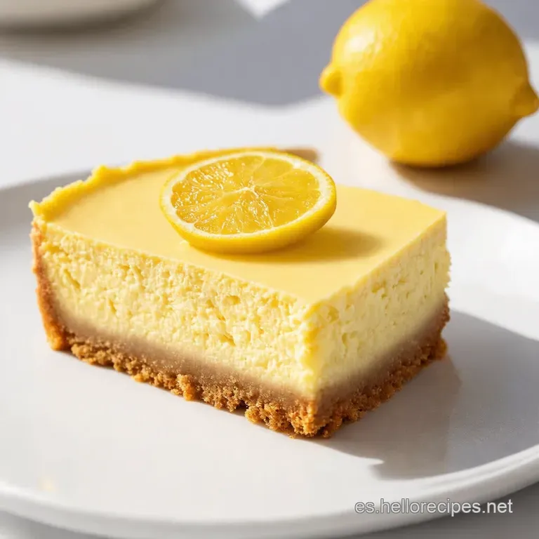 Cheesecake de Lim&oacute;n y Ar&aacute;ndanos Un Postre Celestial