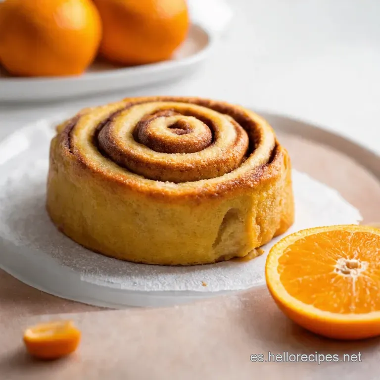 Cinnamon Rolls de Naranja Un Abrazo C&aacute;lido
