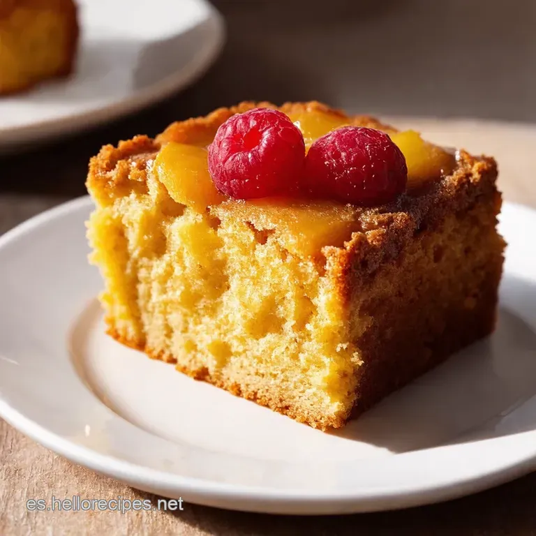 Coffee Cake con Ar&aacute;ndanos Esponjoso