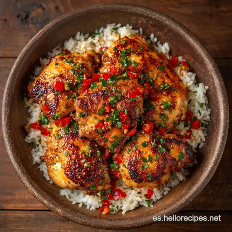 Arroz con Pollo Econ&oacute;mico Para 40 Personas: Jugoso