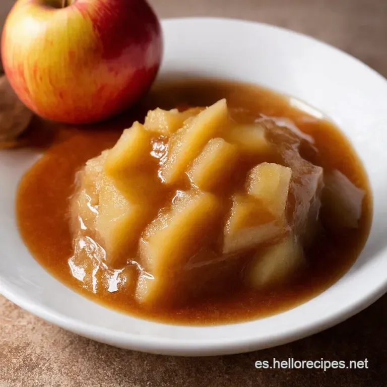 Compota de Manzana Casera El Abrazo de la Abuela