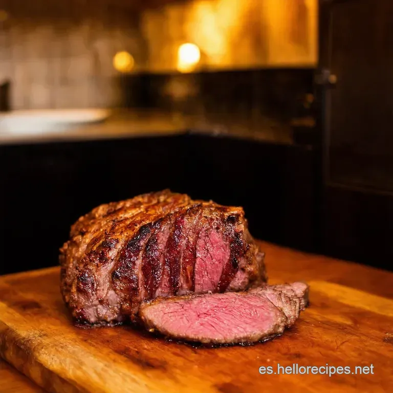 Cordero Asado Al Estilo Castellano presentation