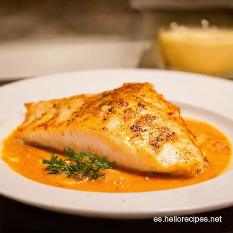 Corvina Al Horno a La Mediterr&aacute;nea presentation