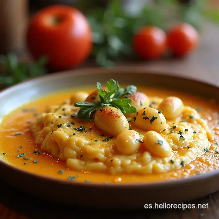 Crema De Esp&aacute;rragos Delicada presentation