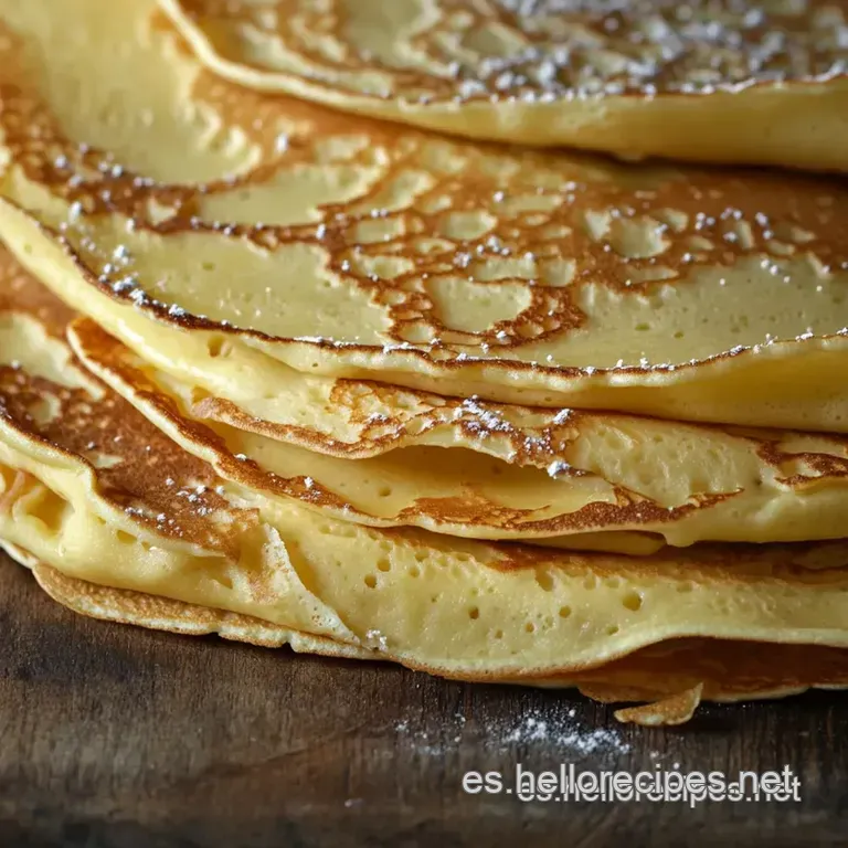 Crepes Cl&aacute;sicos Al Estilo Franc&eacute;s presentation