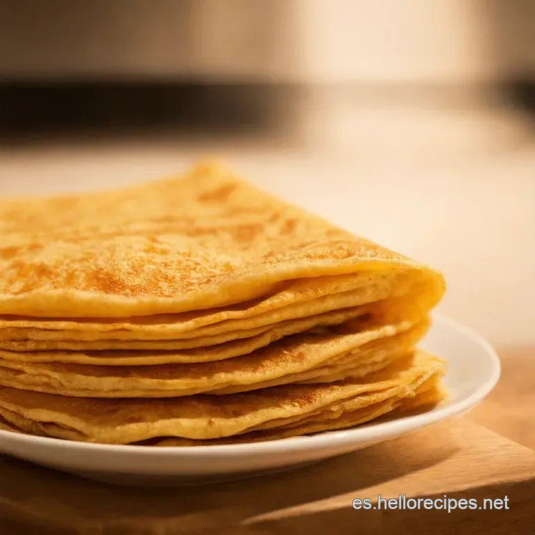 Crepes De Avena Caseras Desayuno Saludable En Un Tris presentation
