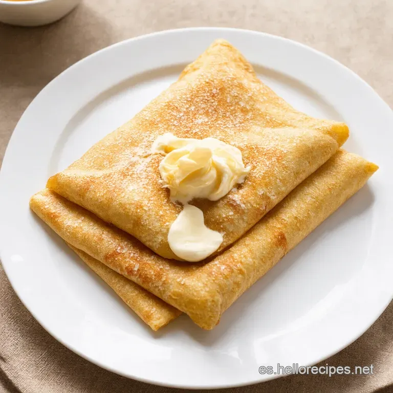 Crepes de Avena Caseras Desayuno Saludable en un Tris