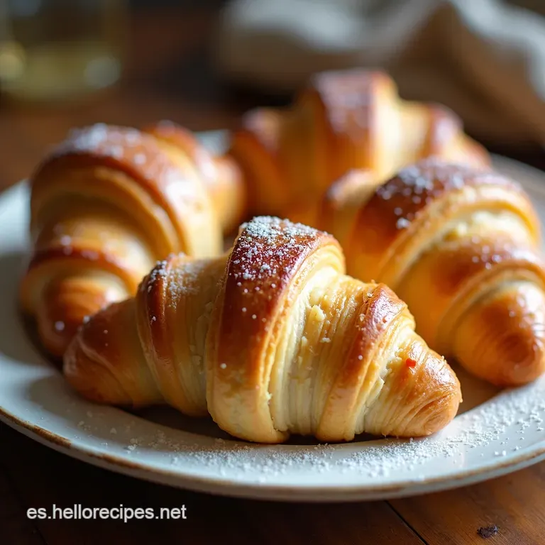 Croissants Caseros Aut&eacute;nticos
