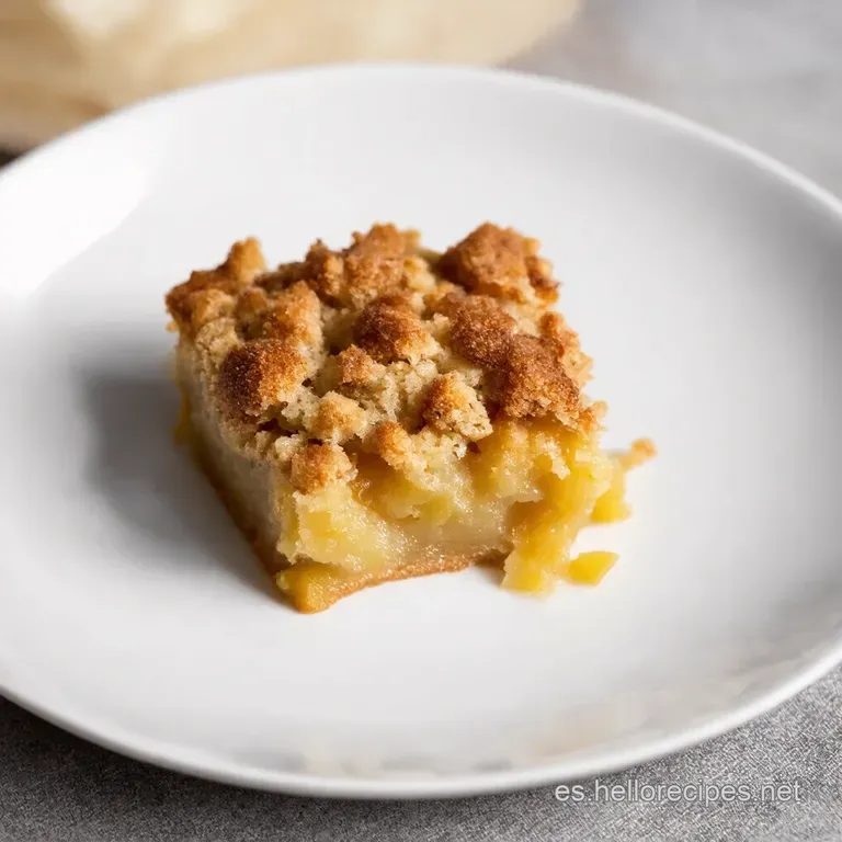 Crumble de Manzana Express Un Crocante Irresistible
