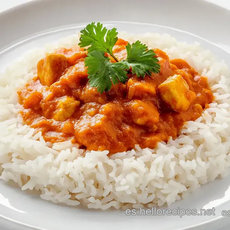 Curry Rojo de Pollo a la Tailandesa