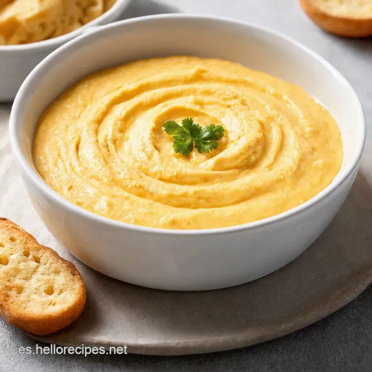 Dip Cremoso de Queso y Yogurt Griego con Cebolla Caramelizada y Pecanas Tostadas