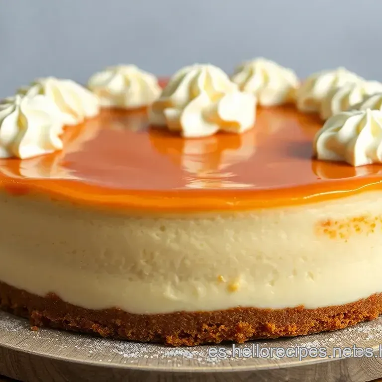 Dulce de Leche Swirl Cheesecake