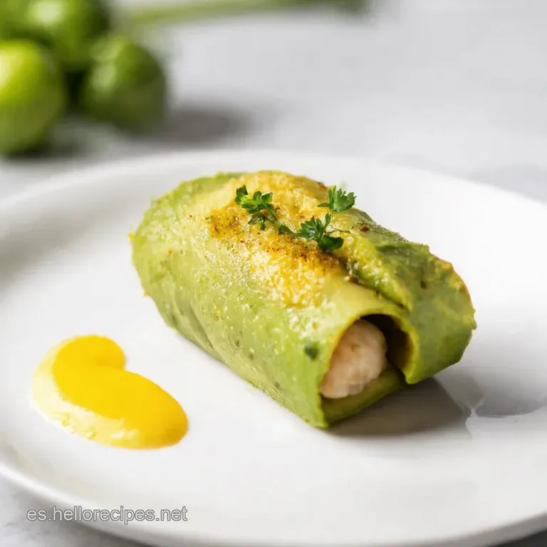 Enrollado Delicioso de At&uacute;n y Palta Sabor Explosivo en Cada Bocado