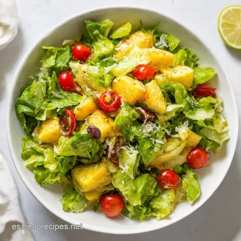 Ensalada de Papa Brava Con Sabor a Fiesta