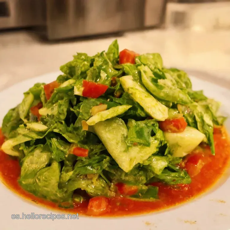 Ensalada De Perdiz En Escabeche Con Berros Y Grosellas presentation
