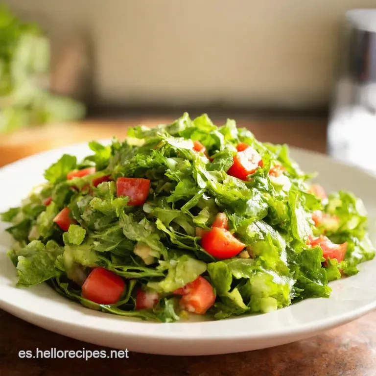 Ensalada De Verano Mediterr&aacute;nea presentation
